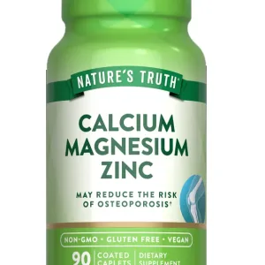Calcium Magnesium Zinc - 90 Coated Caplets